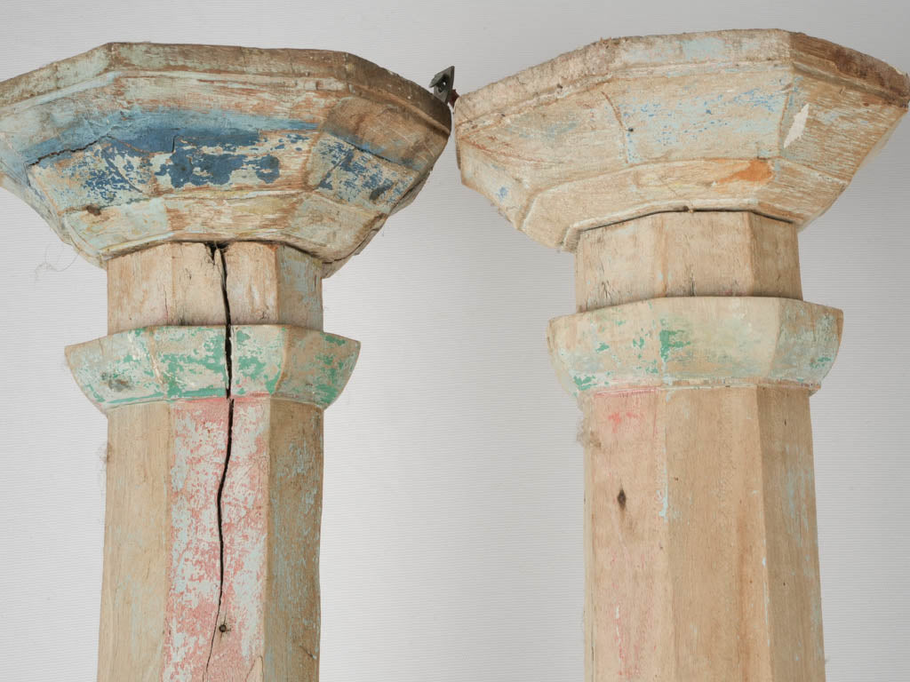 Provenance, Painted French Oak Columns