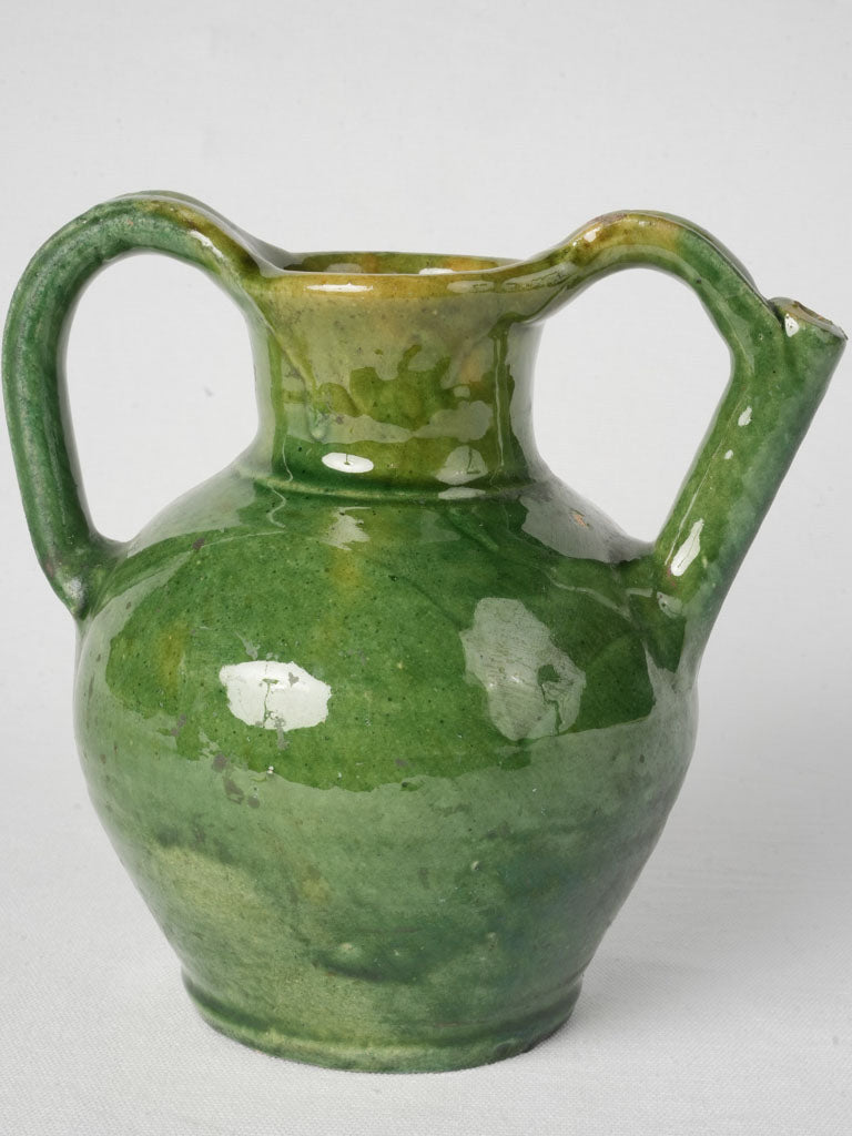 Collectible yellow-accented ewer  