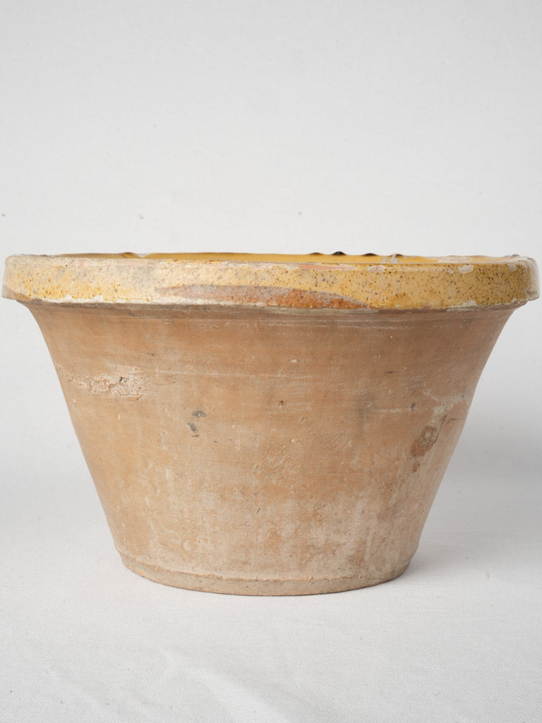 Earthy Provençal earthenware kitchen vessel