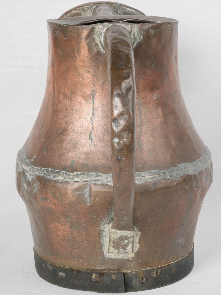 Sturdy, Decorative Rustic Copper Watering Can