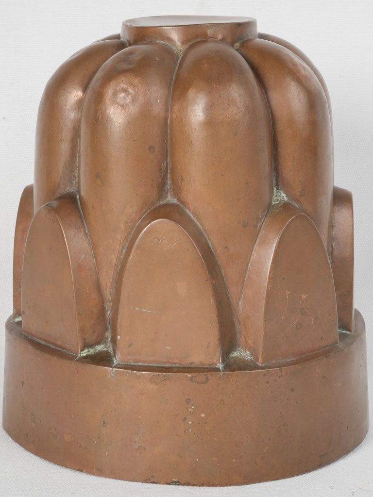 Charming 19th-century patina copper mold