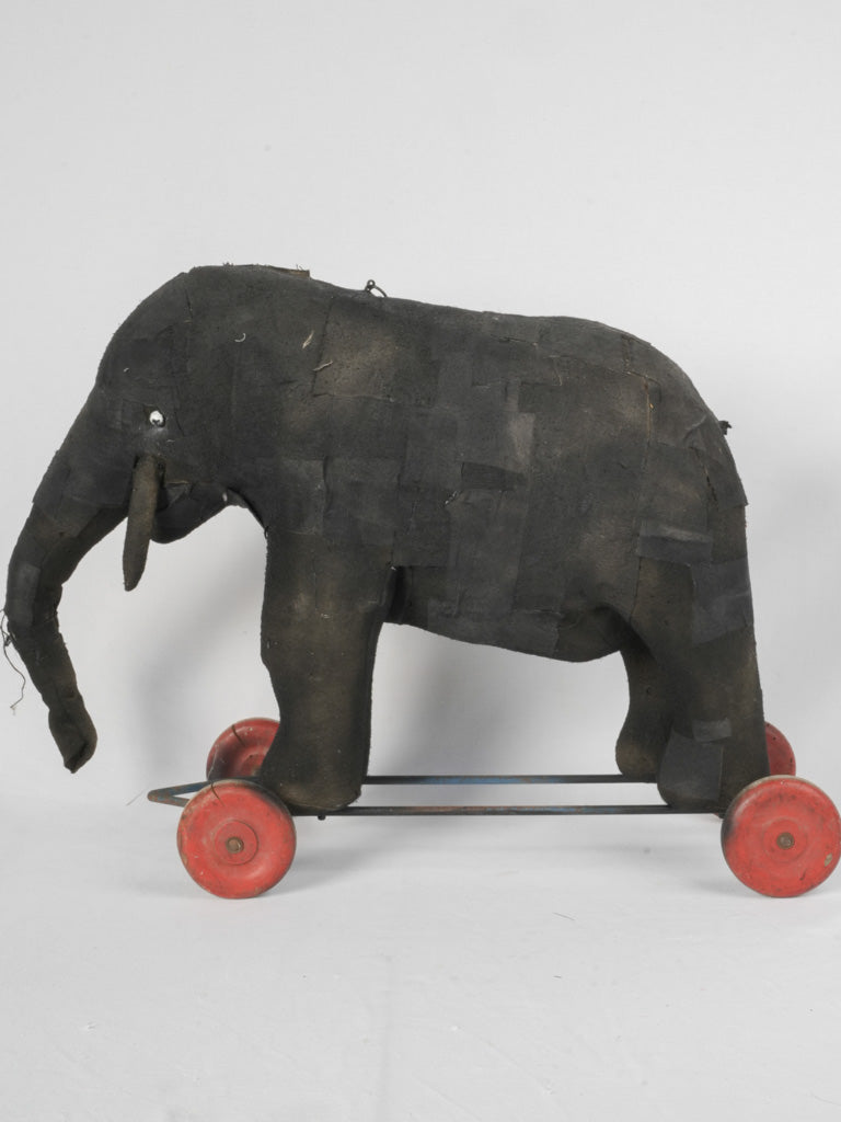 Charming mid 20th-century pull elephant