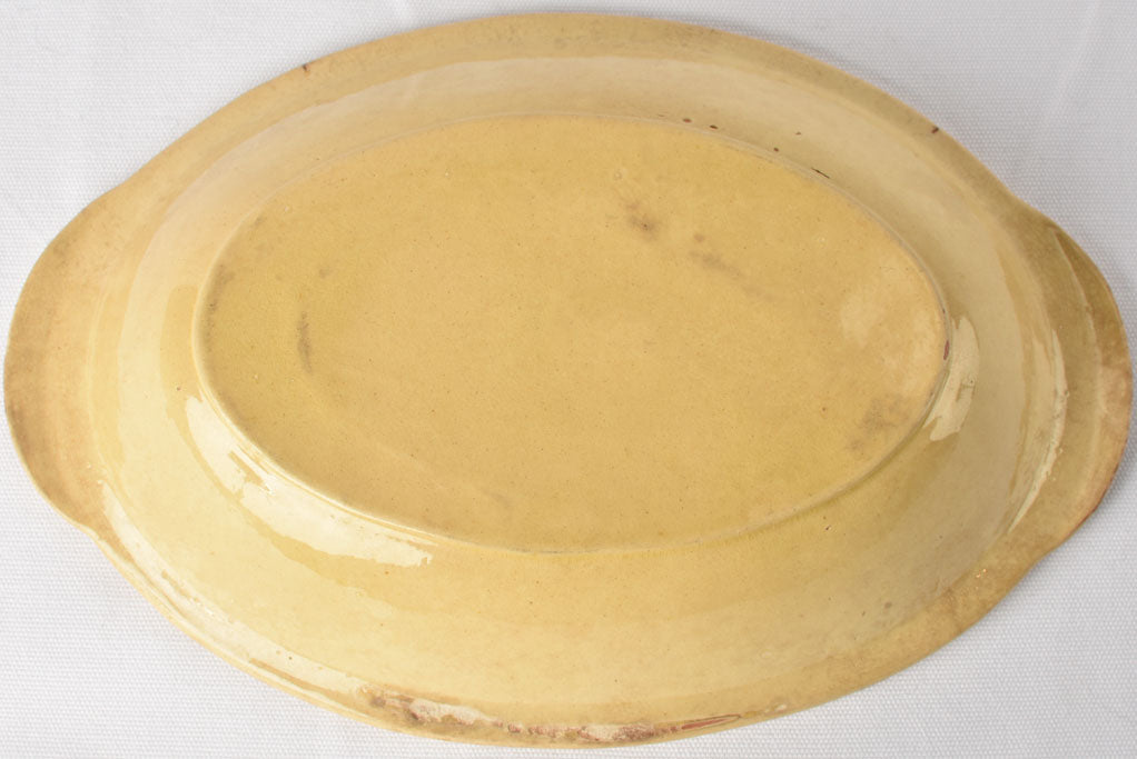 Nineteenth Century French Yellow Ware Bowl