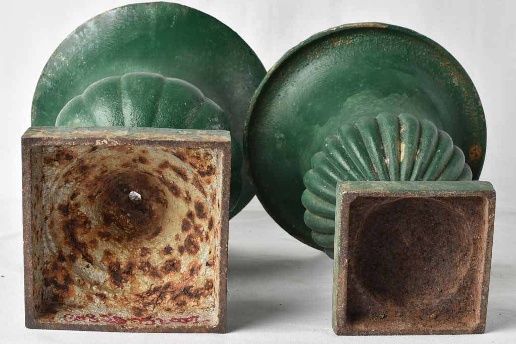 Timeless Antique Medici Vases in Green