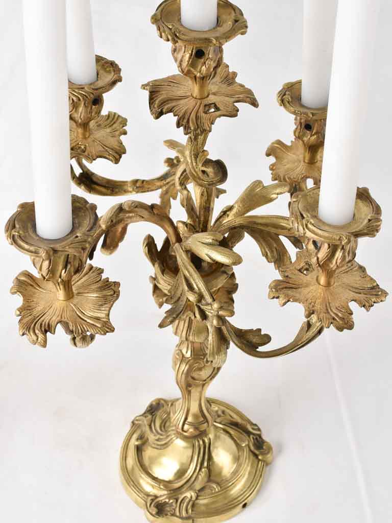 Stunning ornate bronze centerpieces