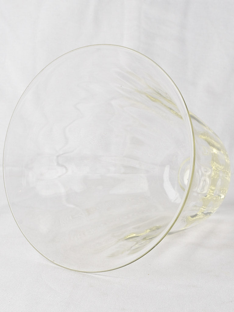 Vintage glass dome cloche 12½"