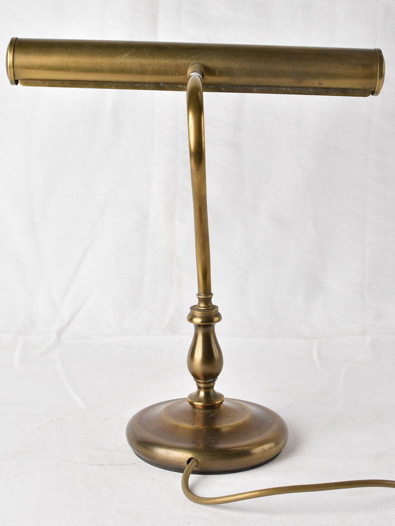 Durable brass desk lamp 1970's style