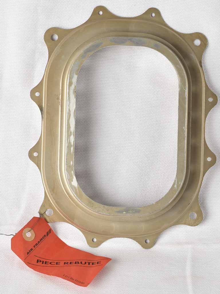 Rare, salvaged Concorde airplane window frame