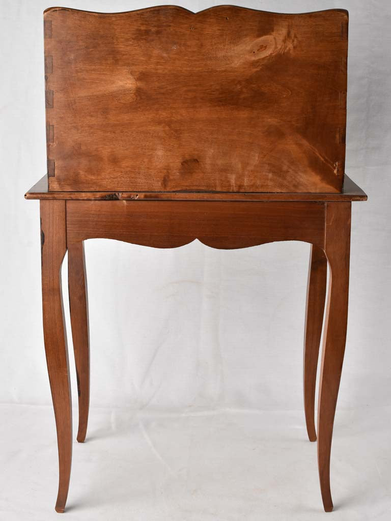 Antique French nightstand w/ drawer - walnut