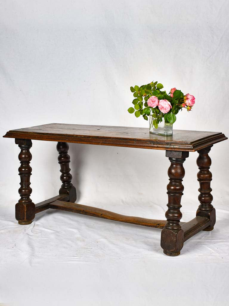 Walnut work table - 17th century Louis XIII - 51½"