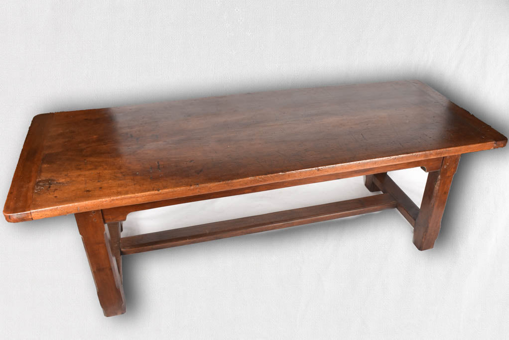 18th century French dining / farm table - walnut 95¾" x 35¾"