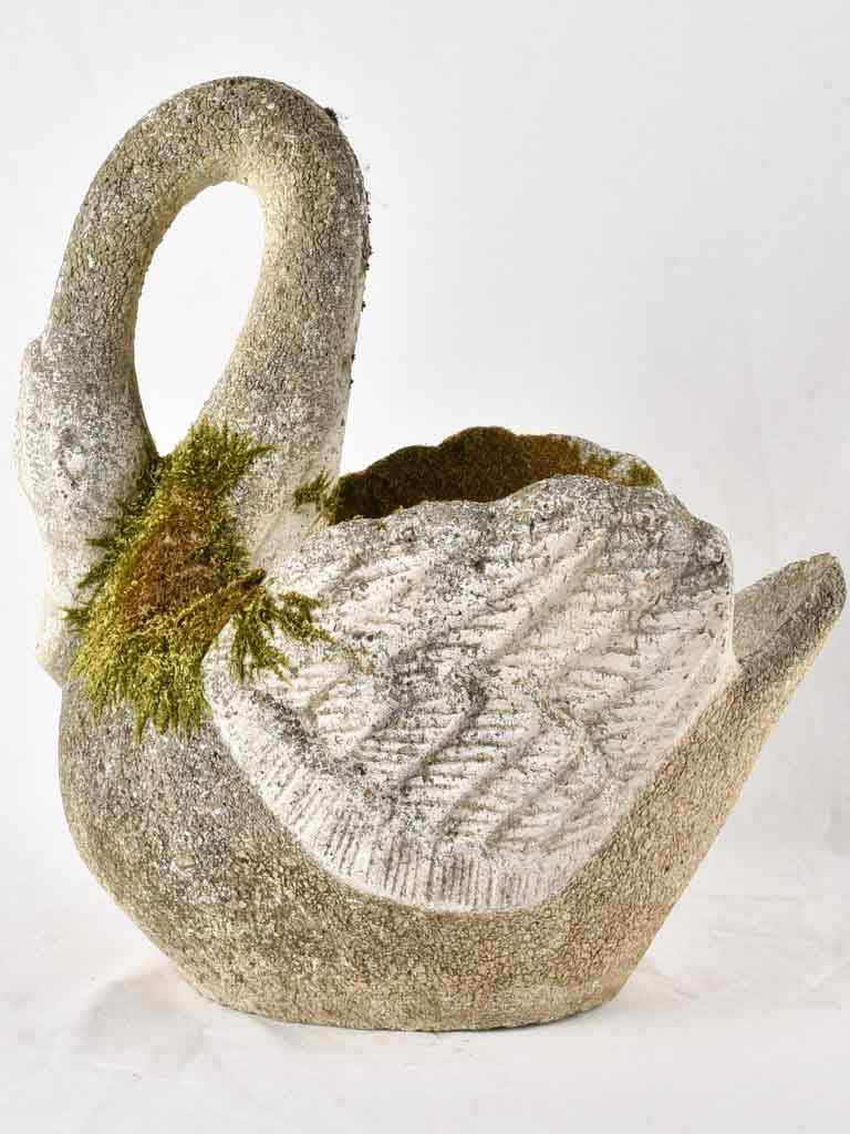 Vintage swan planter 20¾"