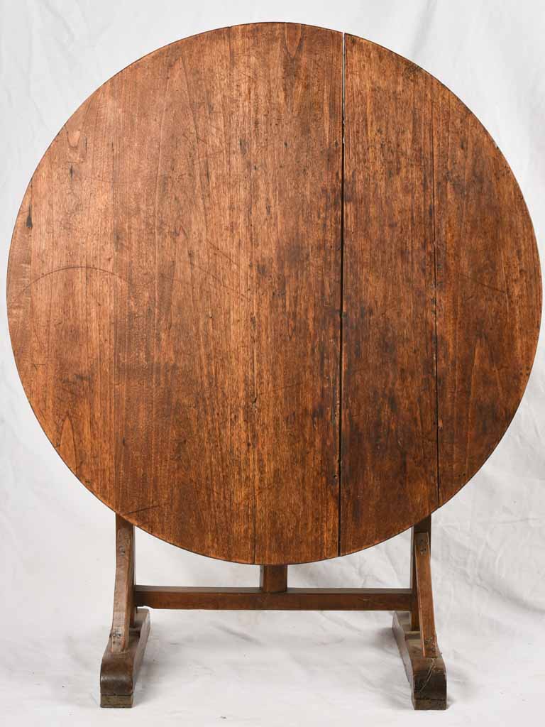 Antique French vigneron's table 38½"