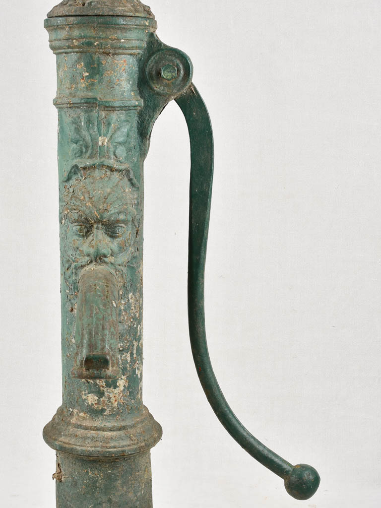 19th century village fountain spout - cast iron 47¾"