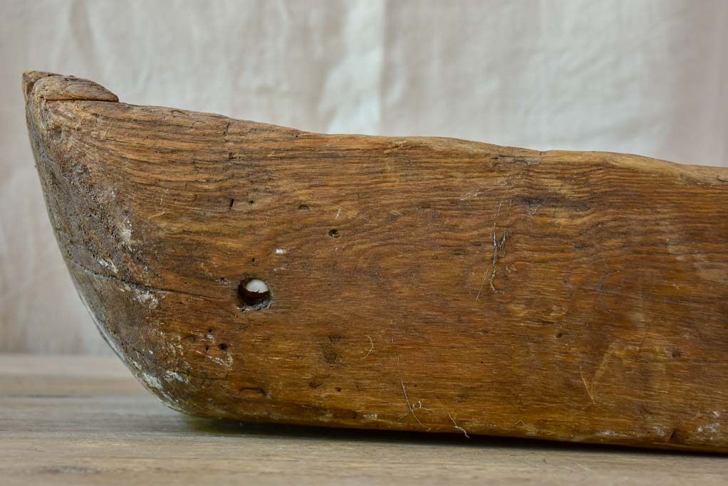 Antique wooden animal trough