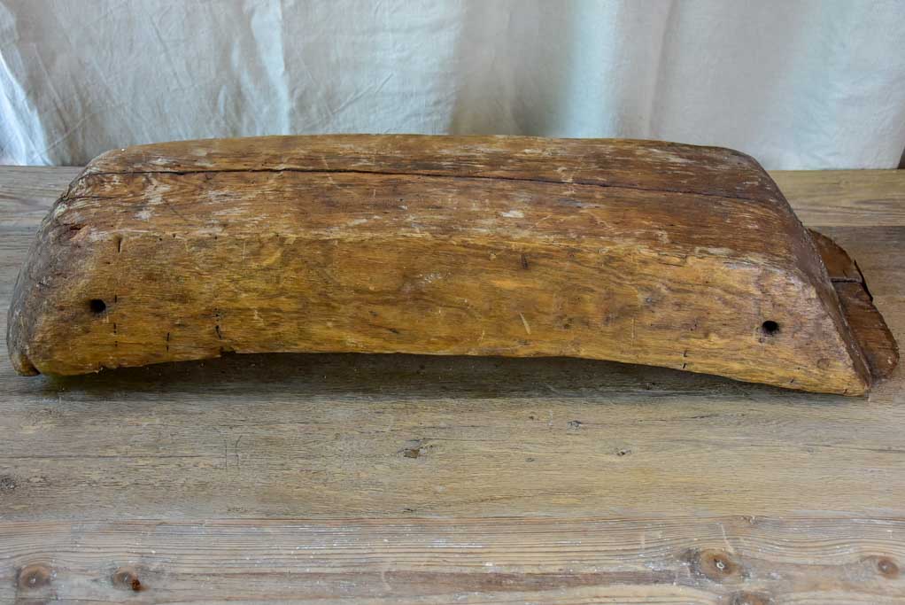 Antique wooden animal trough