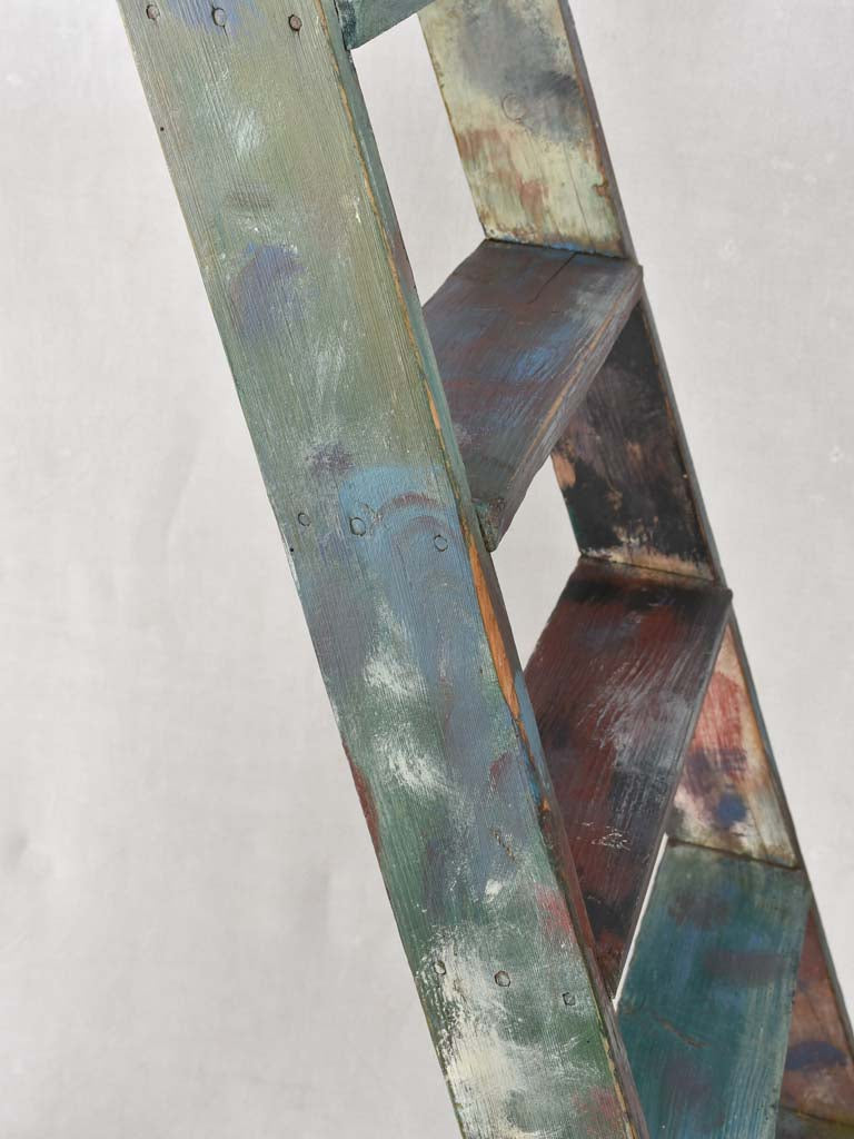 Colourful Vintage Artist's Ladder