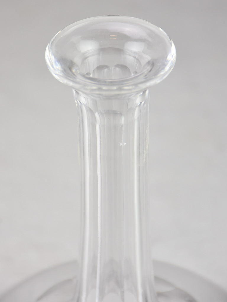 19th century French decanter 11¾"