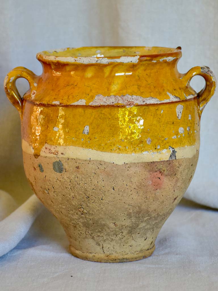 19th Century French confit pot 8¼"