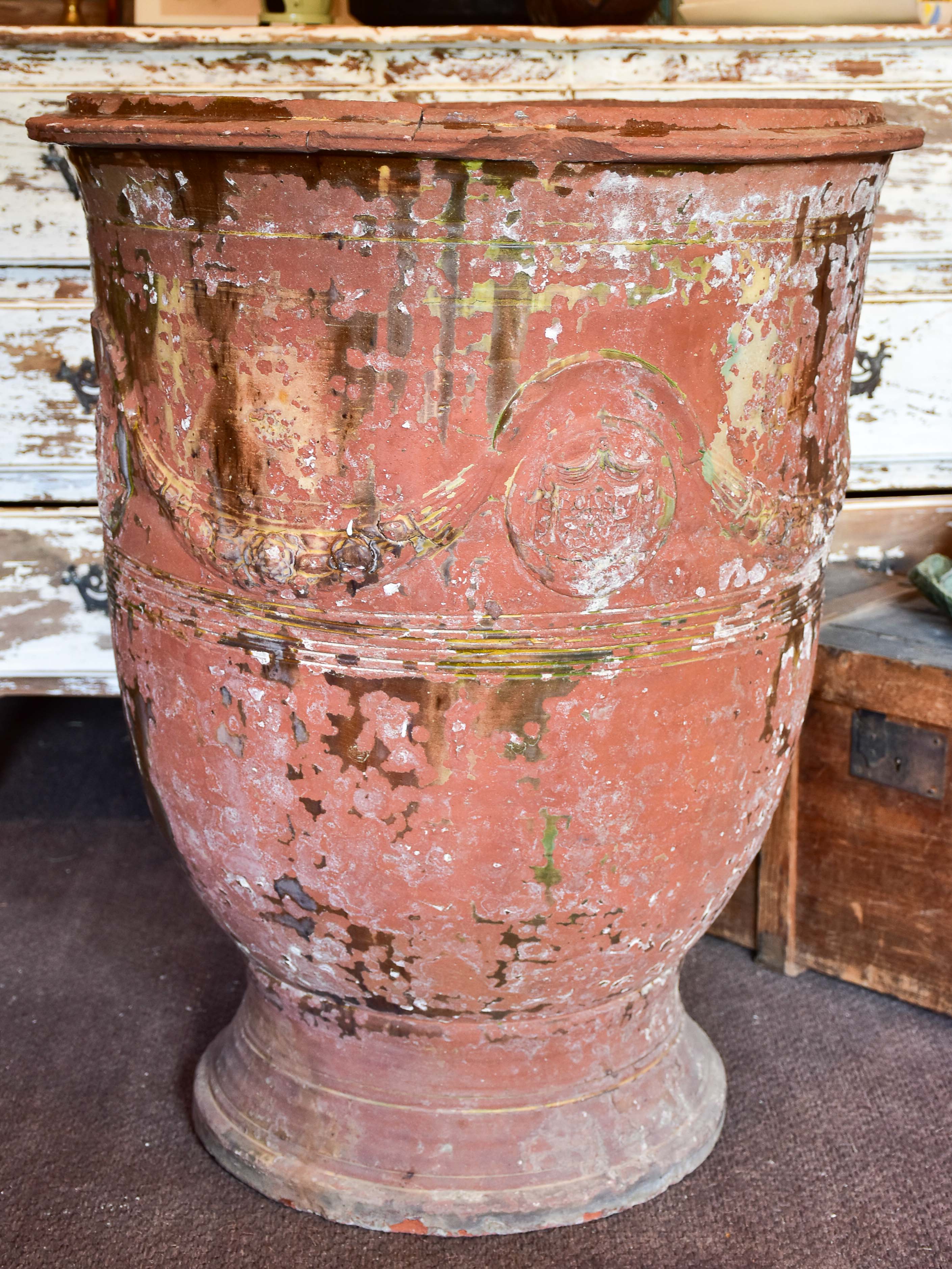 Late 19th century French Anduze urn