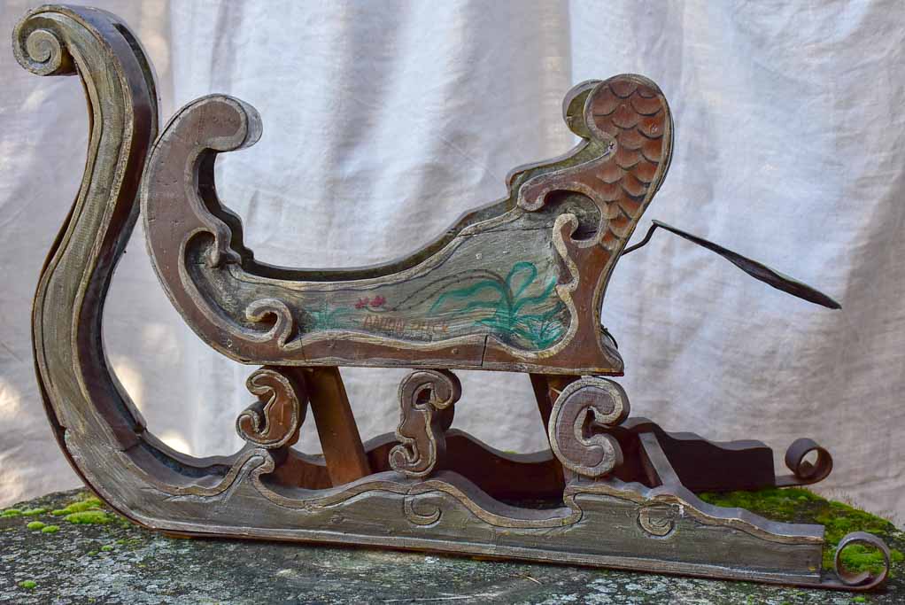 Unique Antique Christmas Sleigh