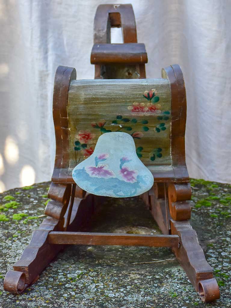 Artisan decorated 19th-century sleigh