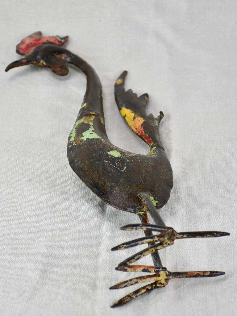 Artisan made bird sculpture 21¾"