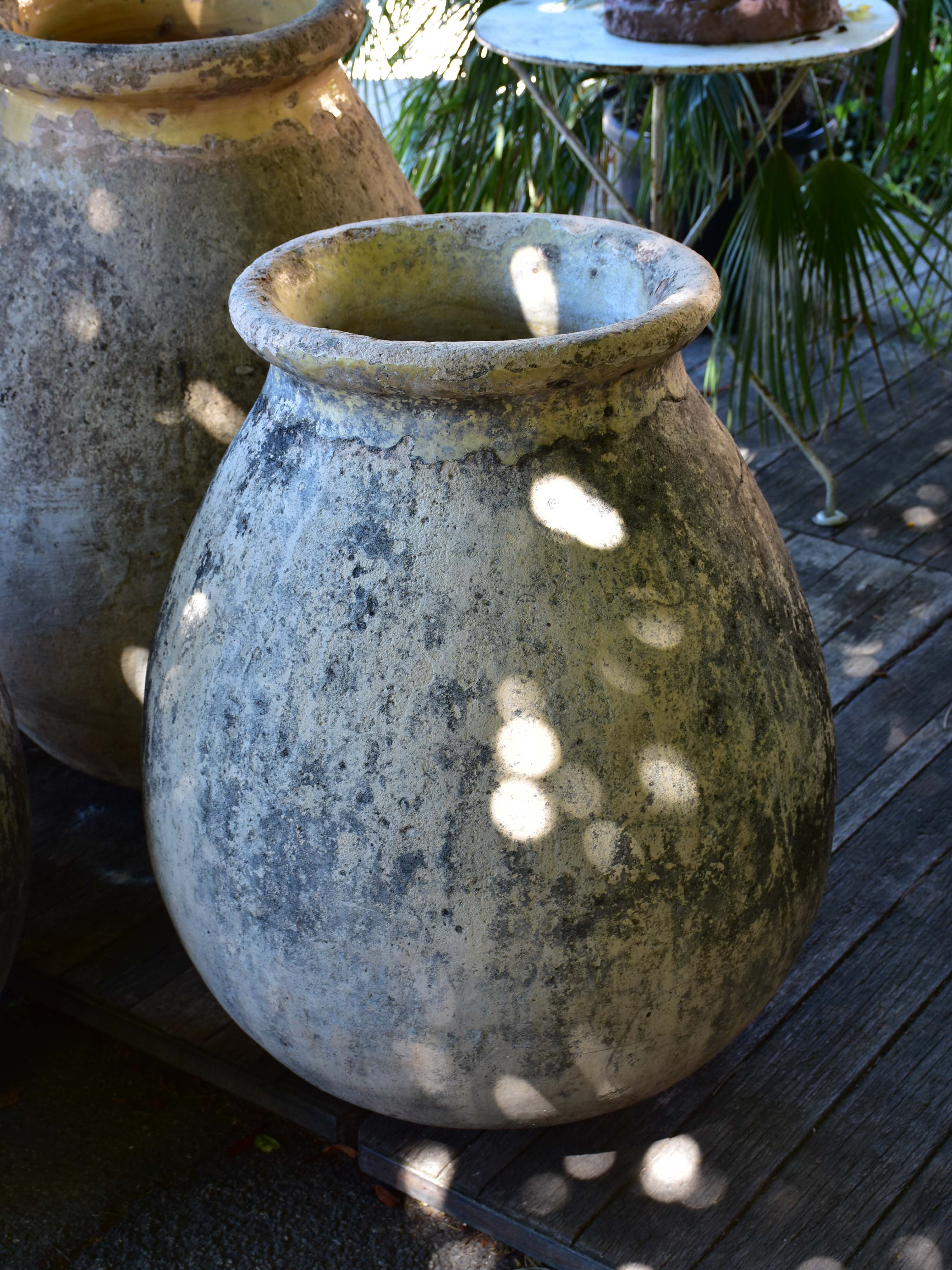 Large 19th century French biot jar