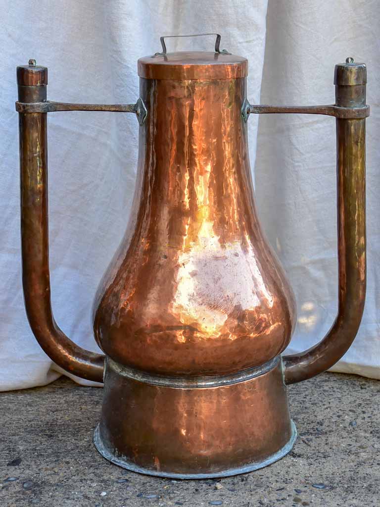 Pair of Louis XV 18th Century bath water vessels  - copper