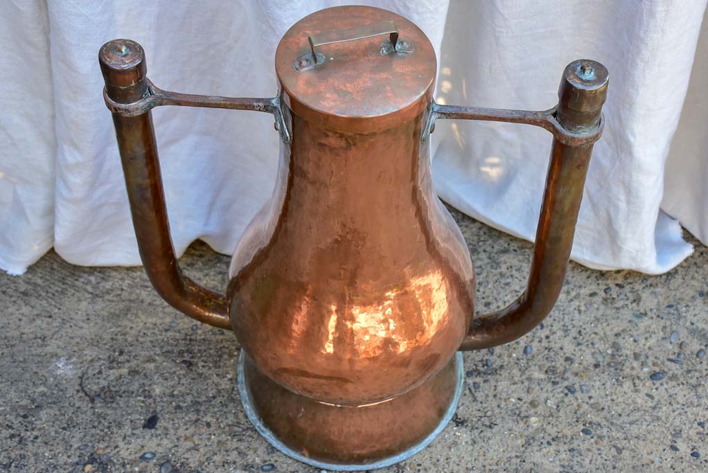 Pair of Louis XV 18th Century bath water vessels  - copper