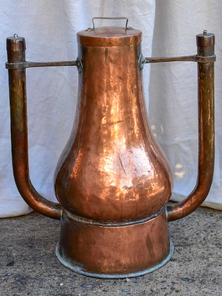 Pair of Louis XV 18th Century bath water vessels  - copper