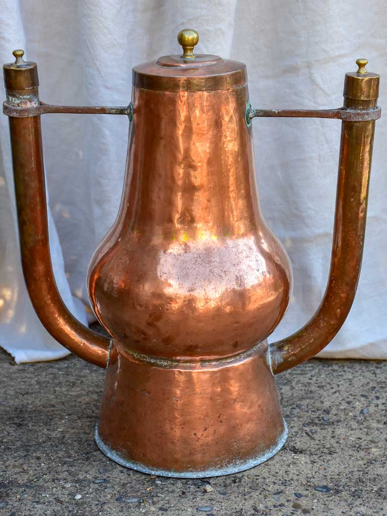 Pair of Louis XV 18th Century bath water vessels  - copper