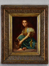 Portrait of a gypsy 1895 - oil on card - artist Unknown 11½" x 14¼"