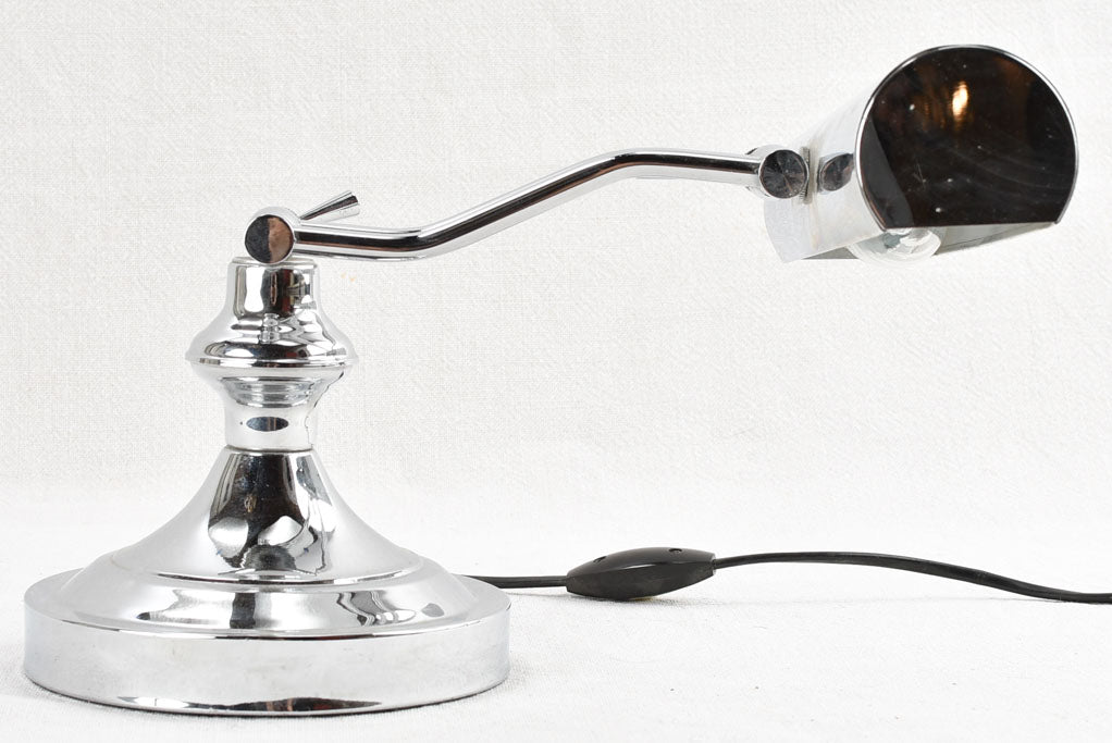 Distinctive Retro Chrome Desk Lamp