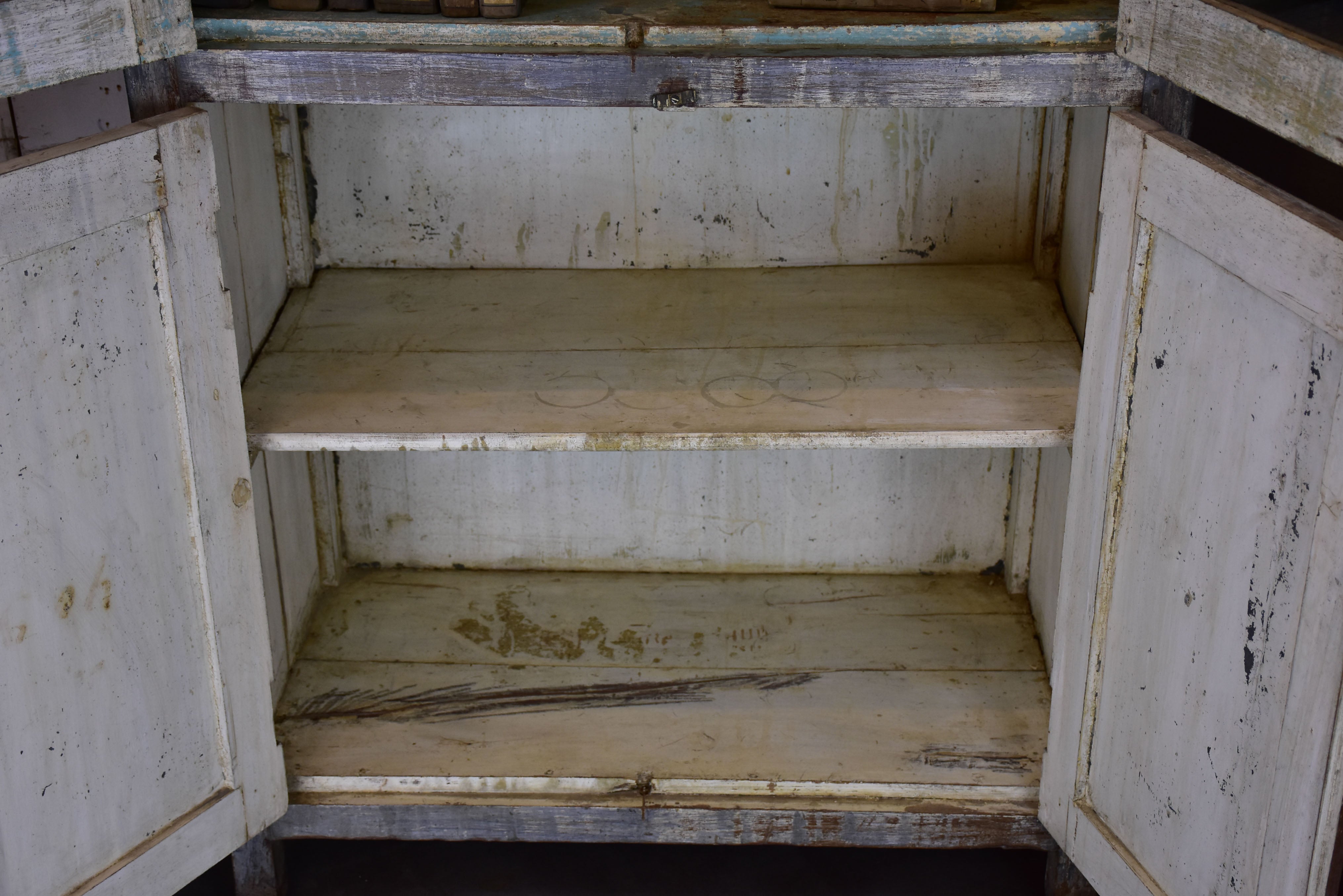 Pair of antique French showcase display cabinet