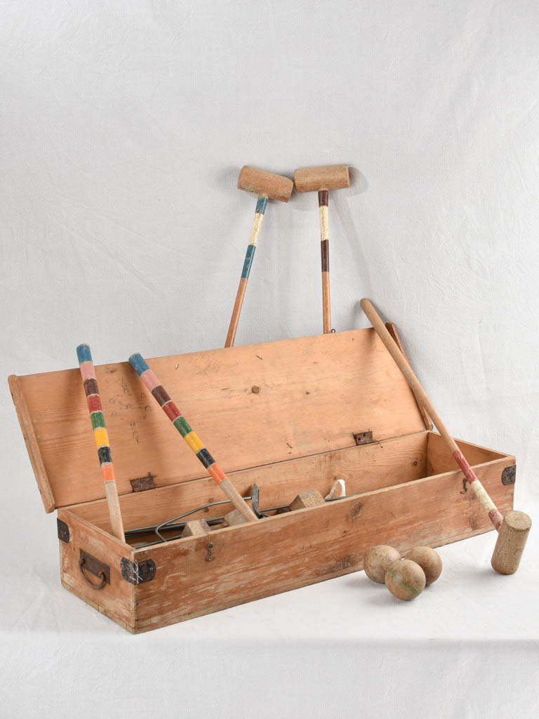 Boxed croquet game - 1950s