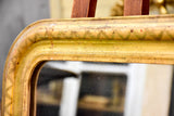 19th century Louis Philippe mirror with gilded frame