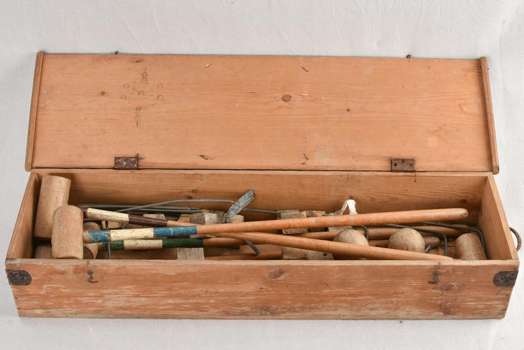 Boxed croquet game - 1950s