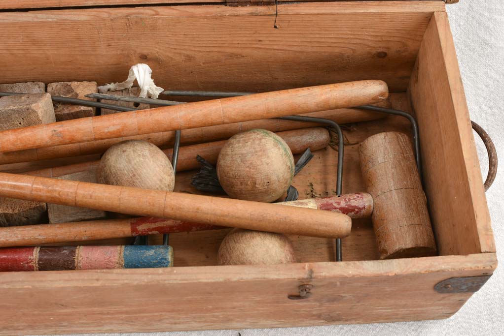 Boxed croquet game - 1950s