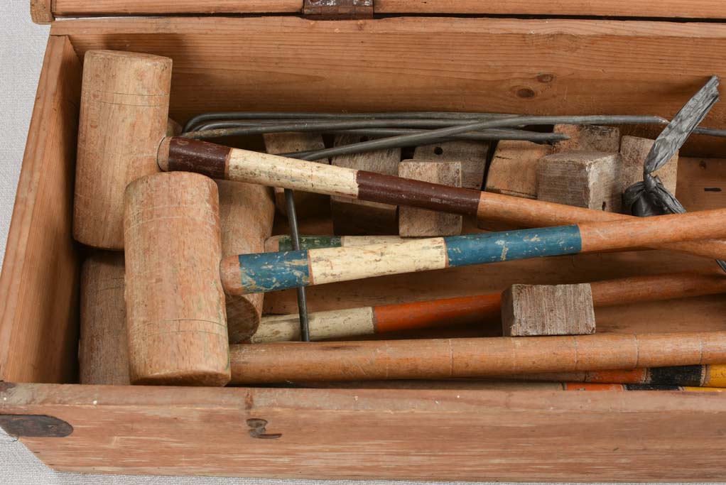 Boxed croquet game - 1950s