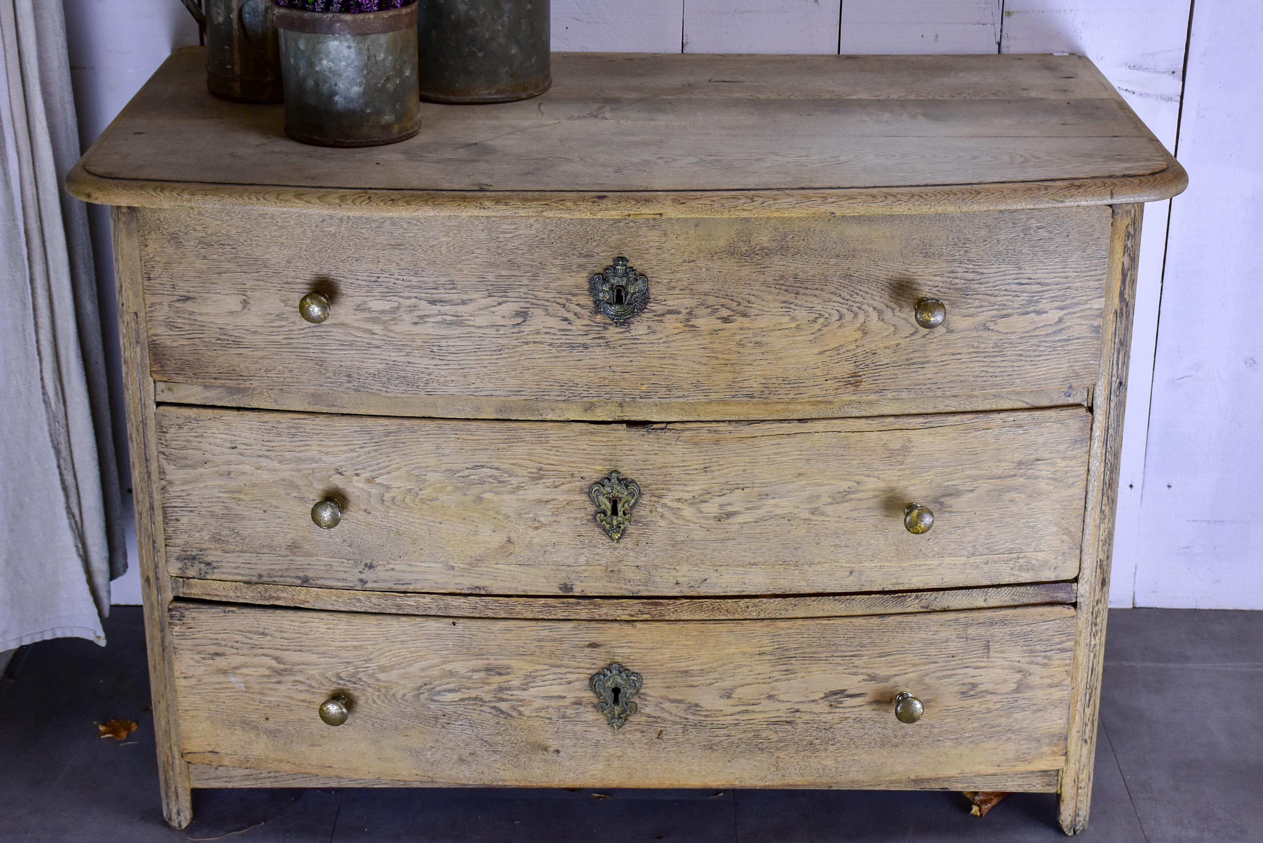 18th Century French commode with three drawers