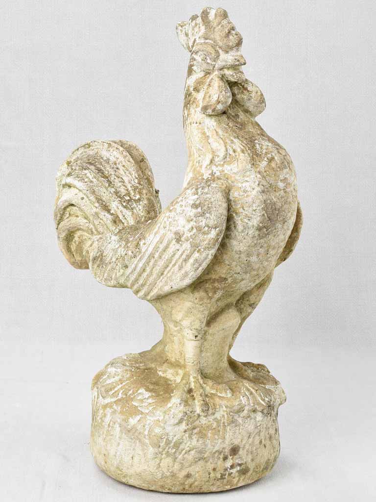 Vintage sculpture of a rooster 21¼"