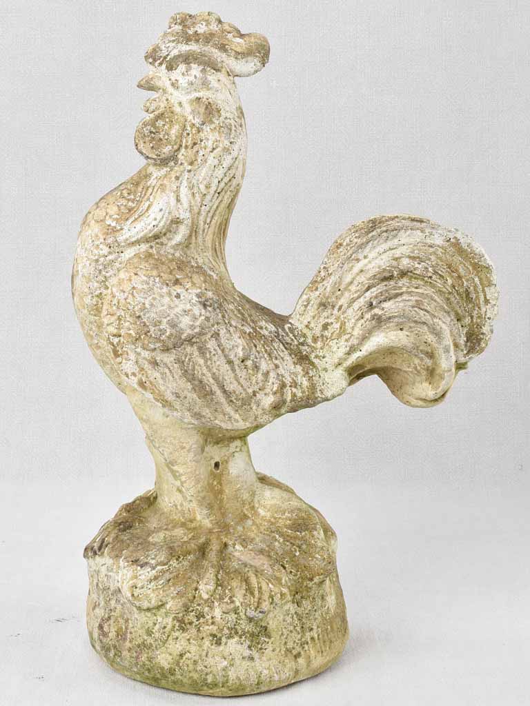 Vintage sculpture of a rooster 21¼"