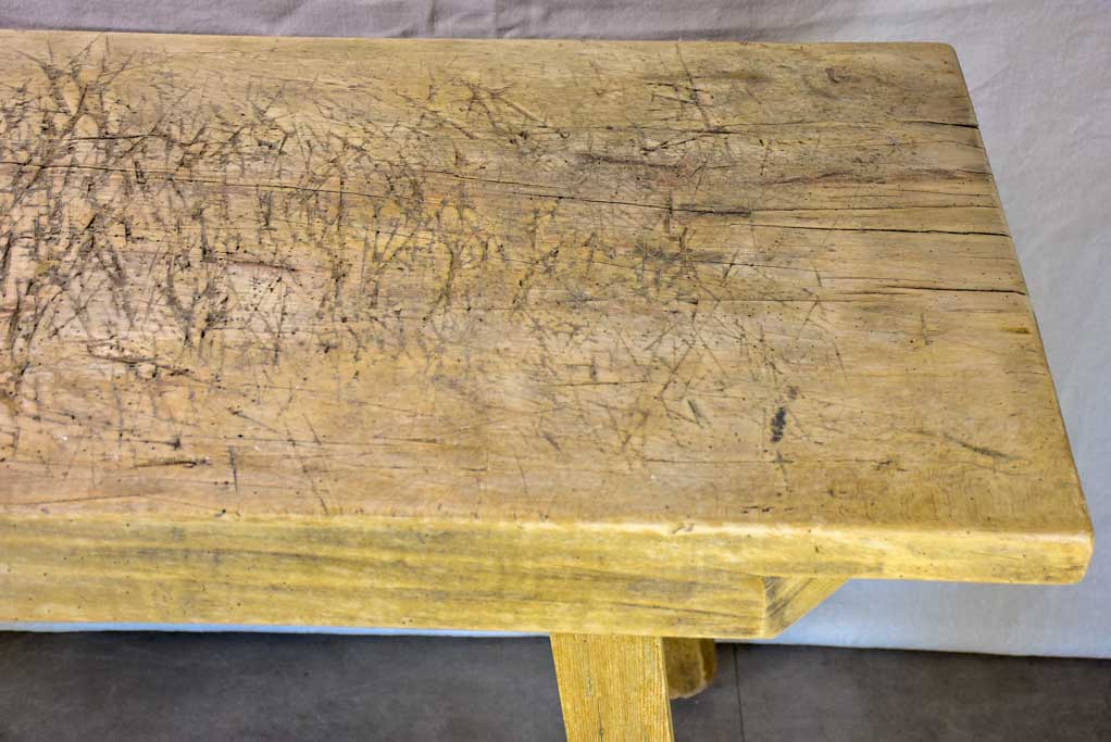 Very rustic work table from the late 19th / early 20th century 24" x 55½"