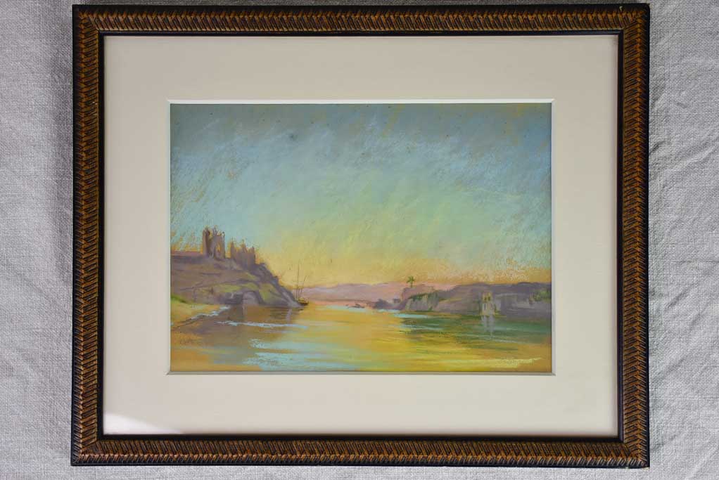 Tranquil Colored Vintage Orientalist Pastels