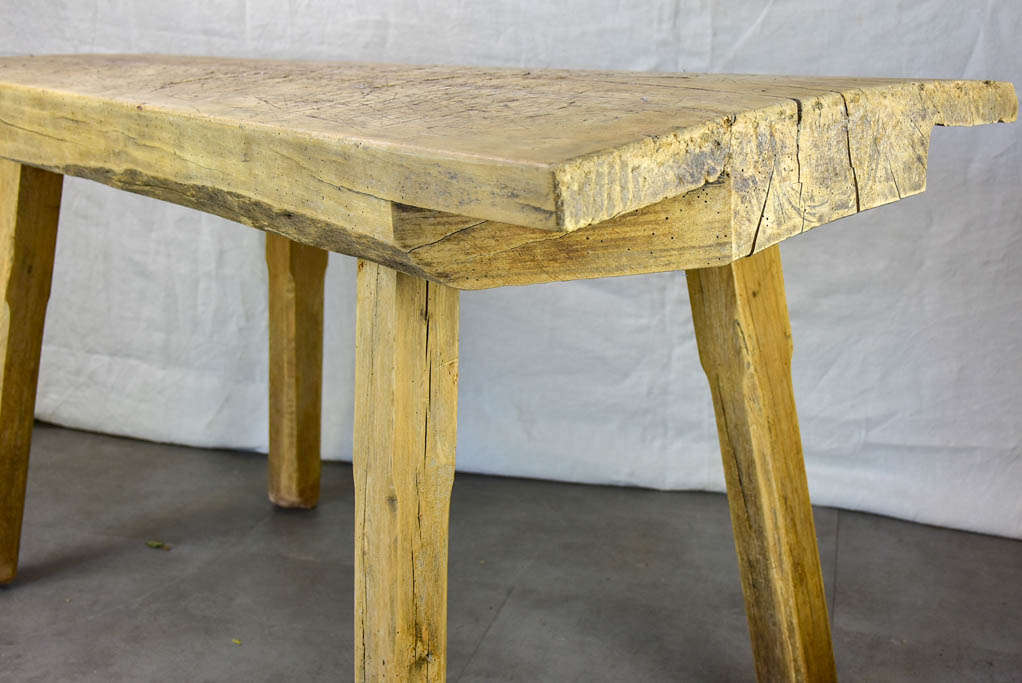 Very rustic work table from the late 19th / early 20th century 24" x 55½"