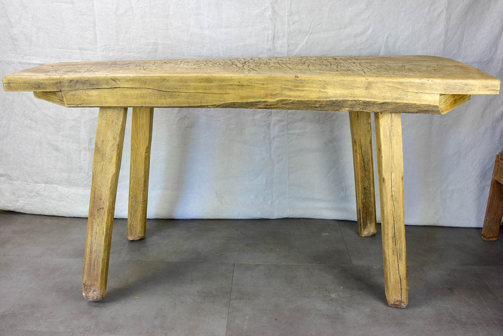 Very rustic work table from the late 19th / early 20th century 24" x 55½"