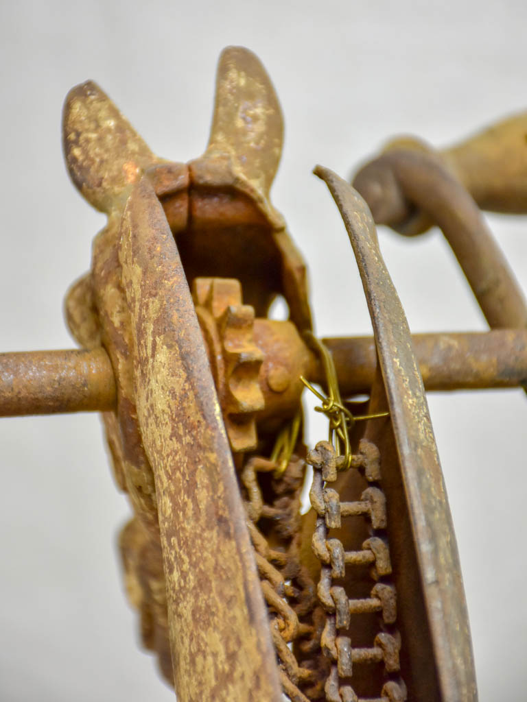 Rustic 19th Century French toy horse tricycle