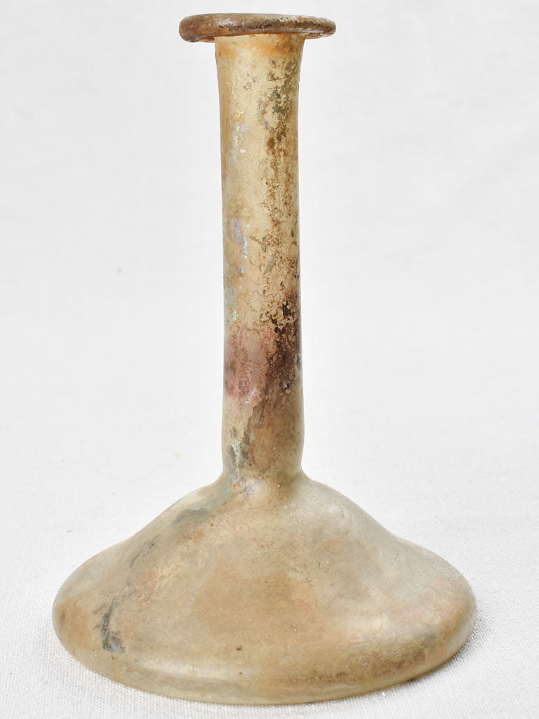 Roman (?) glass tear vase - Balsamarium / Lachrymatory 7½"