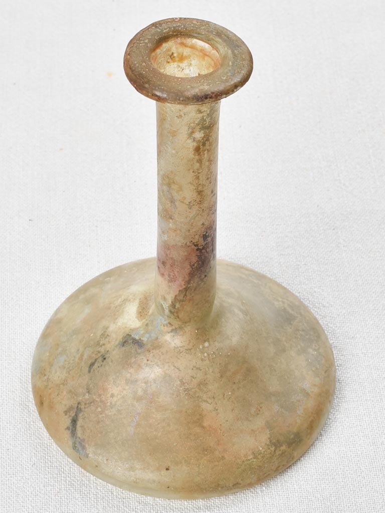 Roman (?) glass tear vase - Balsamarium / Lachrymatory 7½"